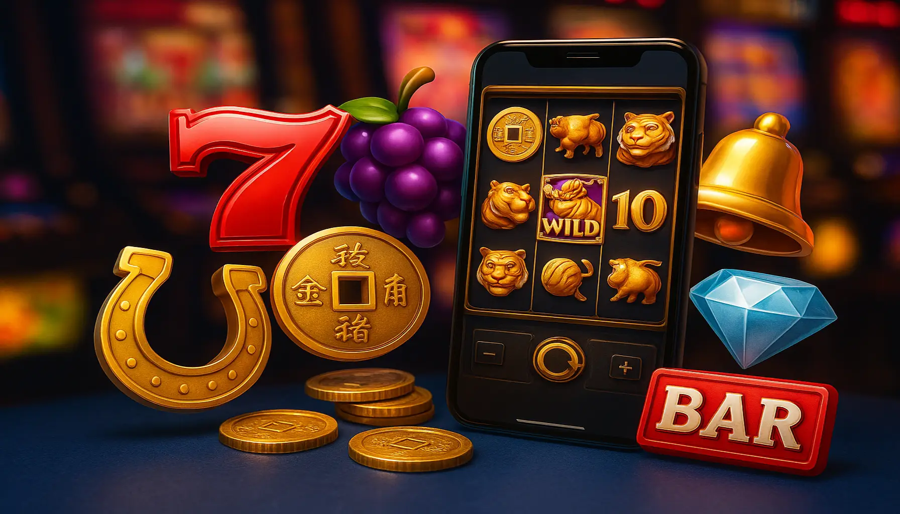 Jogos de Slot no Casino Online 120BET