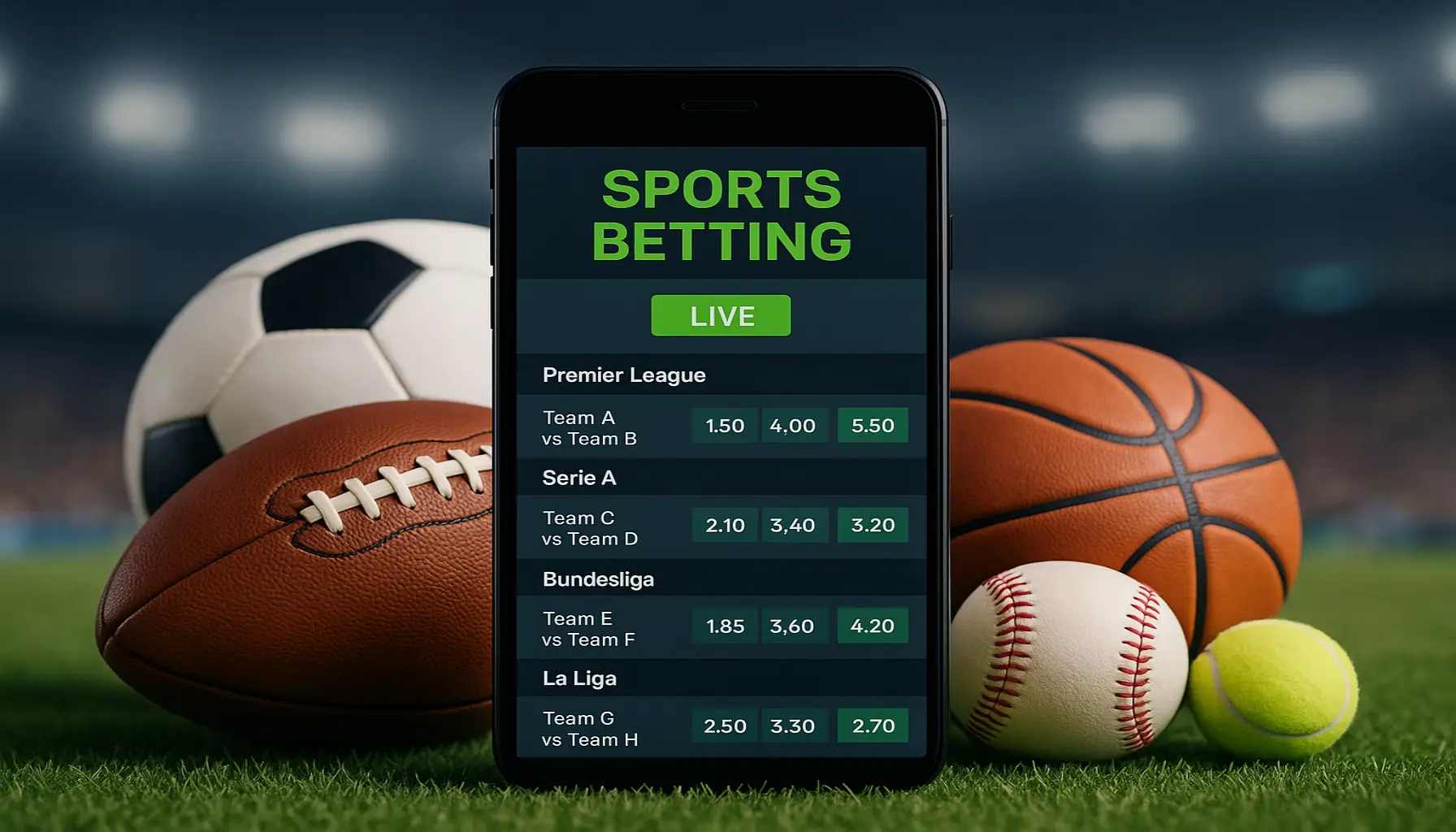 Apostas esportivas no cassino online 120BET